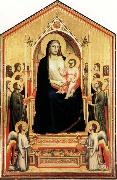 GIOTTO di Bondone Madonna in Majesty Spain oil painting reproduction
